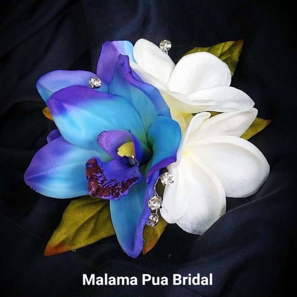 Tropical Wedding Headpiece - Picture 2 of 7